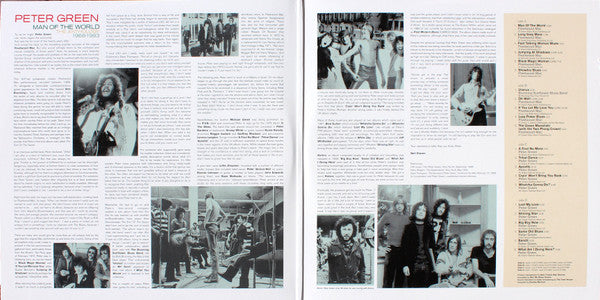 Peter Green (2) : Man Of The World The Anthology 1968-1983 (2xLP, Comp, RE, RM, 180)