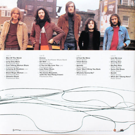 Peter Green (2) : Man Of The World The Anthology 1968-1983 (2xLP, Comp, RE, RM, 180)