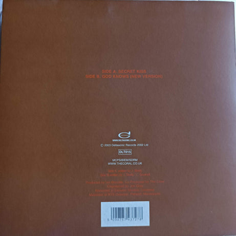 The Coral : Secret Kiss (7", Single, Ltd)