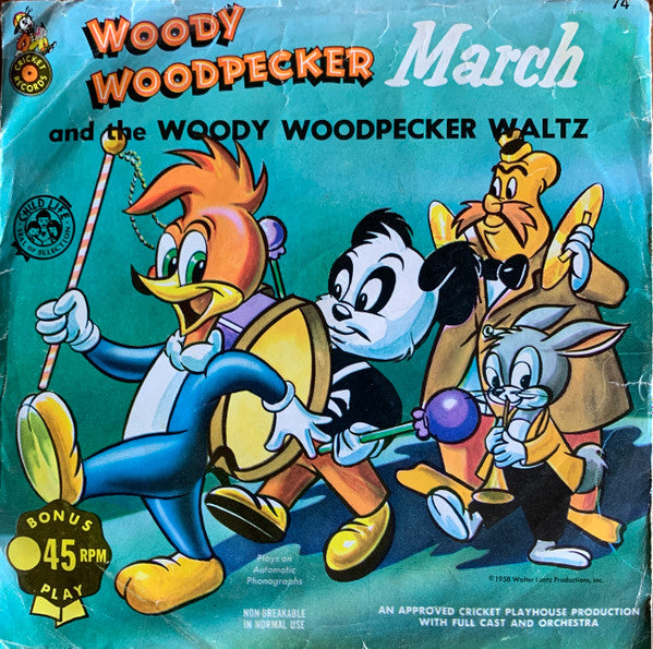 Bobby Colt / Judy James : Woody Woodpecker March (7")