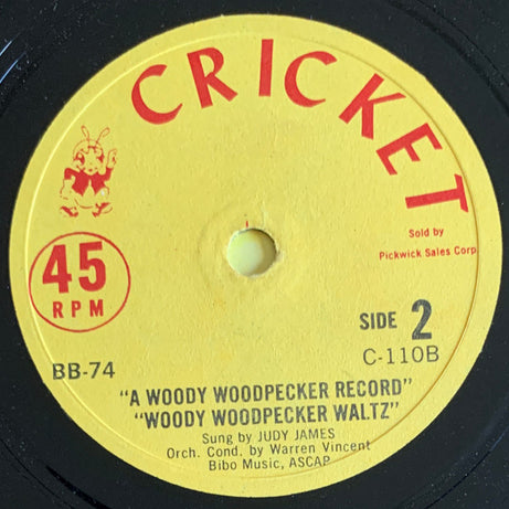 Bobby Colt / Judy James : Woody Woodpecker March (7")