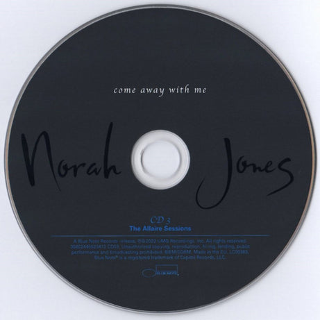 Norah Jones : Come Away With Me (CD, Album, RE, RM + 2xCD, Comp + Dlx, 20t)