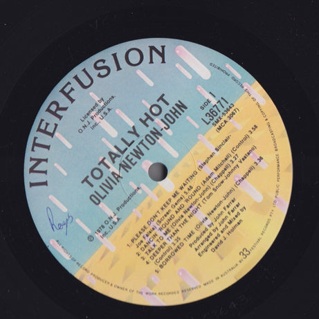 Olivia Newton-John : Totally Hot (LP, Album)