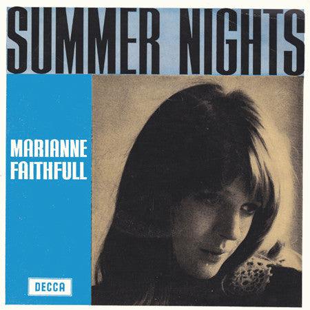 Marianne Faithfull : Summer Nights (7", EP, Mono)