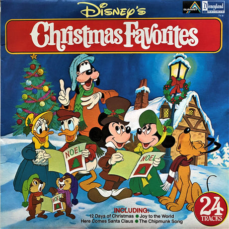 Larry Groce, Mike Sammes Singers And The Disneyland Children's Sing-Along Chorus : Disney's Christmas Favorites (LP, Album)
