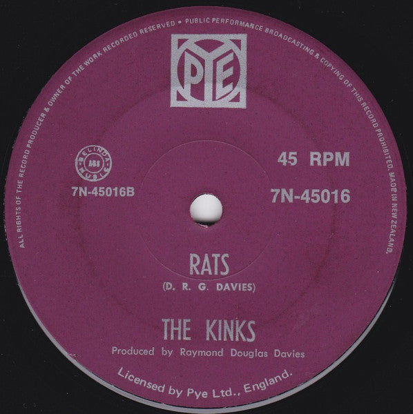 The Kinks : Apeman (7", Single)