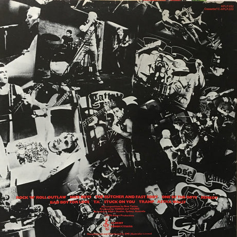 Rose Tattoo : Rose Tattoo (LP, Album, Gat)