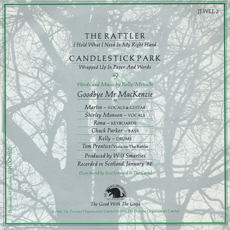 Goodbye Mr. Mackenzie : The Rattler (7")