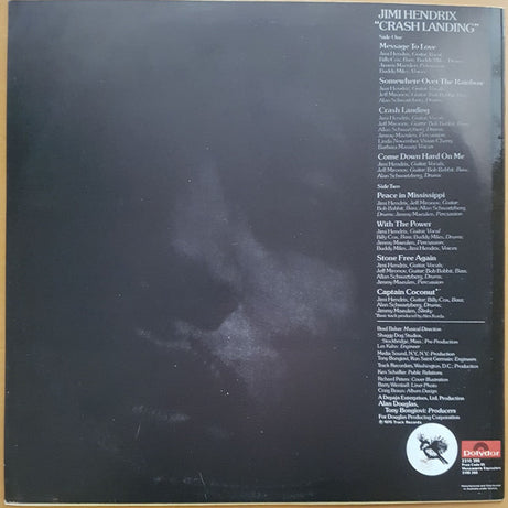 Jimi Hendrix : Crash Landing (LP, Album)
