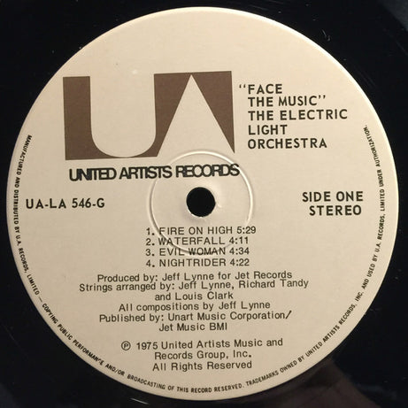 Electric Light Orchestra : Face The Music (LP, Album)
