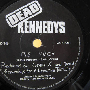 Dead Kennedys : Too Drunk To Fuck (7", Single)