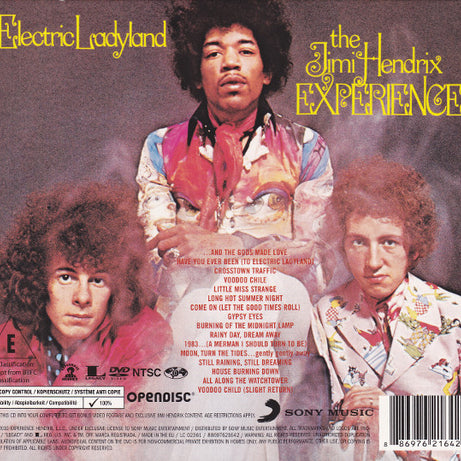 The Jimi Hendrix Experience : Electric Ladyland (CD, Album, Enh, RE, RM + DVD-V, Copy Prot., NTSC +)