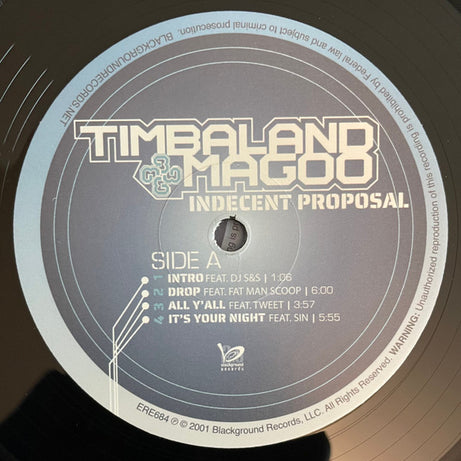Timbaland & Magoo : Indecent Proposal (2xLP, Album, RE)