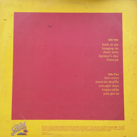 Matt Finish : Short Note (LP, Album)