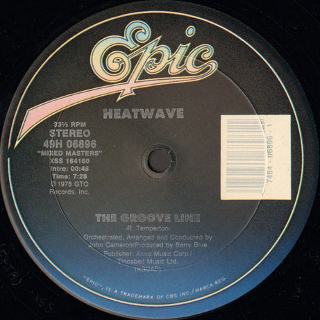 Heatwave : Boogie Nights / The Groove Line (12")