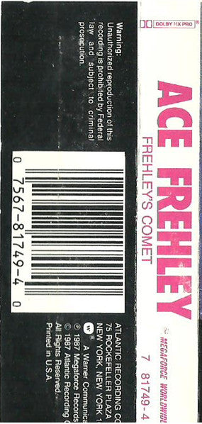 Ace Frehley : Frehley's Comet (Cass, AR)