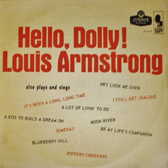Louis Armstrong And The All Stars* : Hello, Dolly! (LP, Mono)