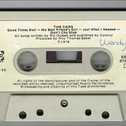 The Cars : The Cars (Cass, Album)