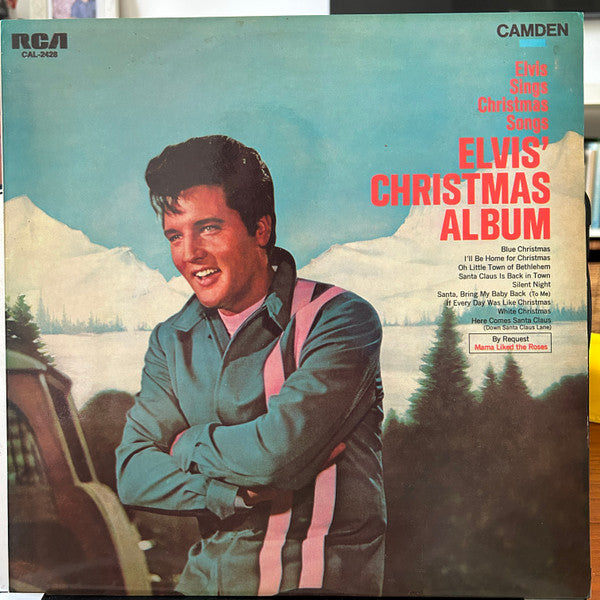 Elvis Presley : Elvis' Christmas Album (LP, Album, RE)