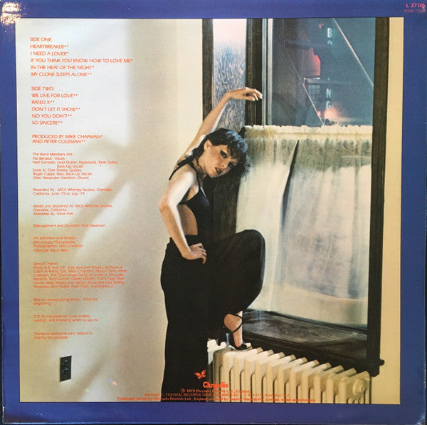 Pat Benatar : In The Heat Of The Night (LP, Album)