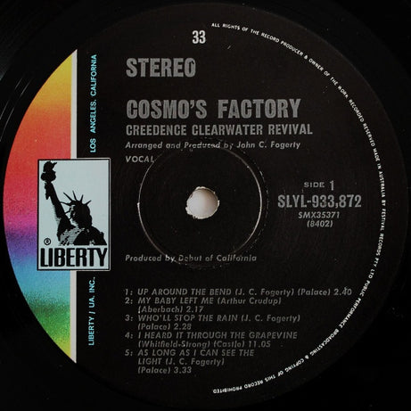 Creedence Clearwater Revival : Cosmo's Factory (LP, Album, M/Print)