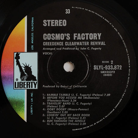 Creedence Clearwater Revival : Cosmo's Factory (LP, Album, M/Print)