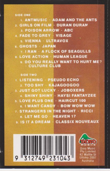 Various : The New Romantics (A Collection Of Eighties Classics 1980 - 1983) (Cass, Comp)