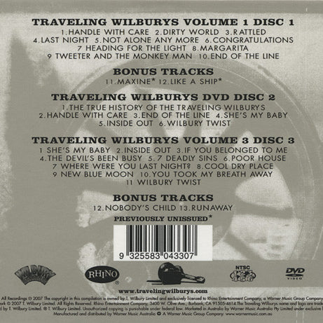 The Traveling Wilburys* : The Traveling Wilburys Collection (CD, Album, RE, RM + DVD-V, NTSC + CD, Album, RE, R)