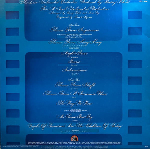 Love Unlimited Orchestra : Super Movie Themes - Just A Little Bit Different (LP, Album)