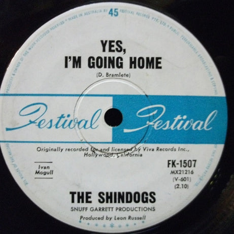 The Shindogs : Who Do You Think You Are (7", Single)