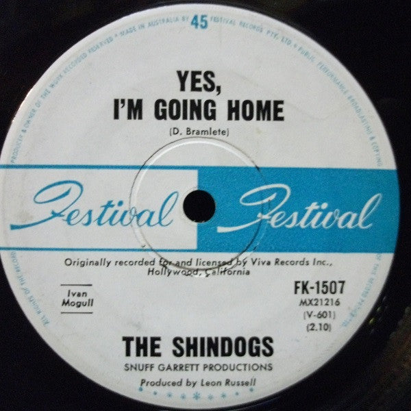 The Shindogs : Who Do You Think You Are (7", Single)