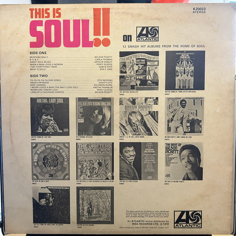 Various : This Is Soul (LP, Comp, RE)