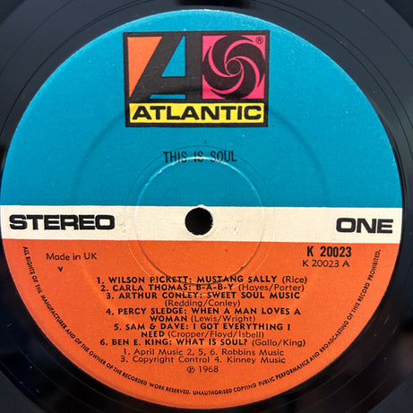 Various : This Is Soul (LP, Comp, RE)