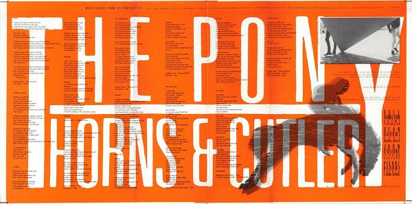The Pony : Thorns And Cutlery (LP, Album)