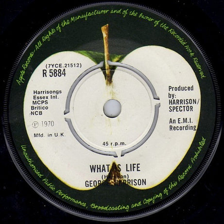 George Harrison : My Sweet Lord (7", Single, Kno)