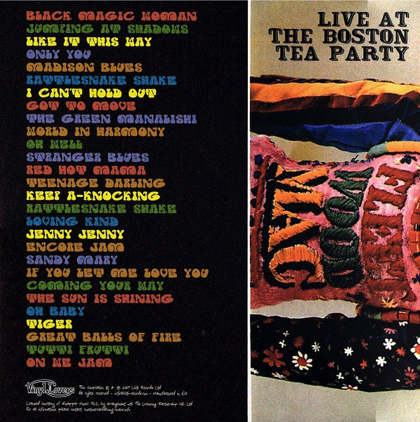 Fleetwood Mac : Live At The Boston Tea Party (Fleetwood Mac In Concert February 5, 6, 7 1970) (4xLP, Comp)