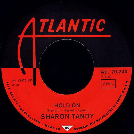 Sharon Tandy : Stay With Me  (7", Single)