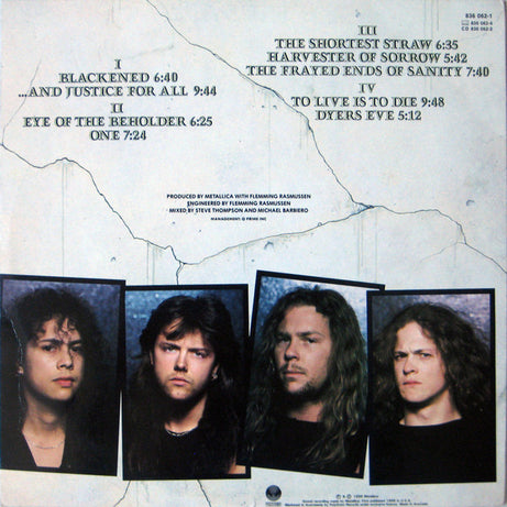 Metallica : ...And Justice For All (2xLP, Album)