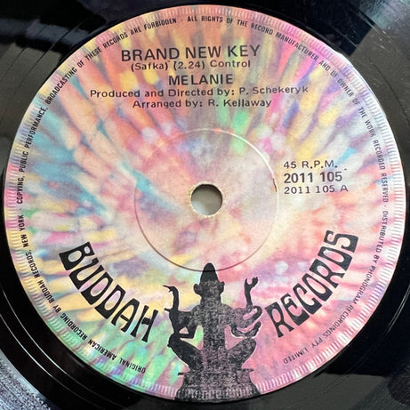 Melanie (2) : Brand New Key (7", Single)