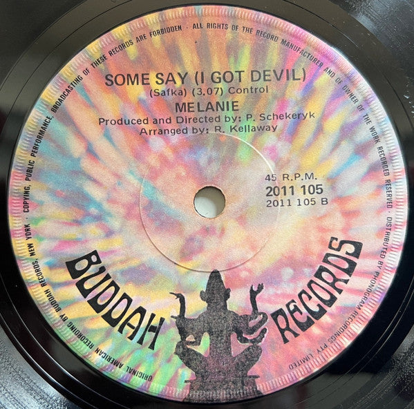 Melanie (2) : Brand New Key (7", Single)