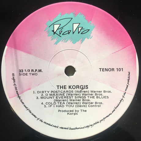 The Korgis : The Korgis (LP, Album)