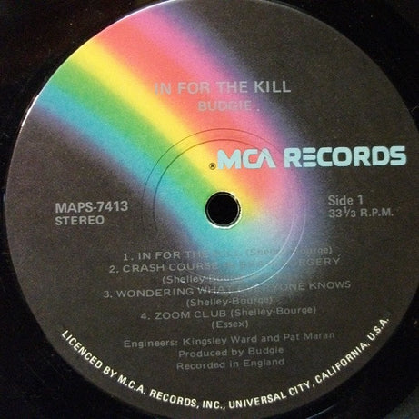 Budgie : In For The Kill! (LP, Album)