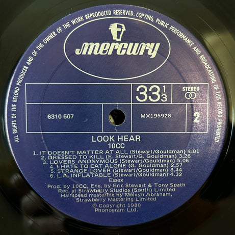 10cc : Look Hear? (LP, Album)