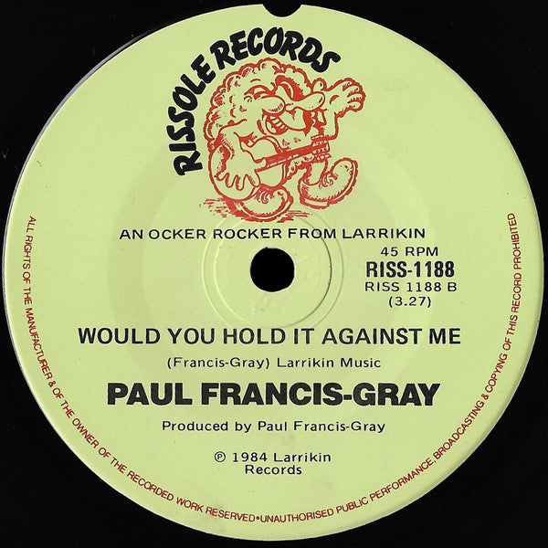 Paul Gray : You Are The One (7", Single)