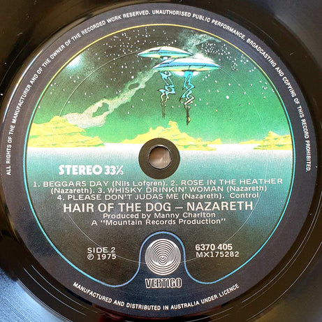 Nazareth (2) : Hair Of The Dog (LP, Album)