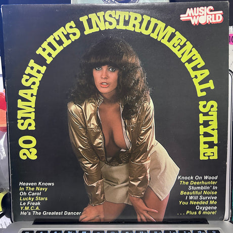 Unknown Artist : 20 Smash Hits Instrumental Style (LP, Album)