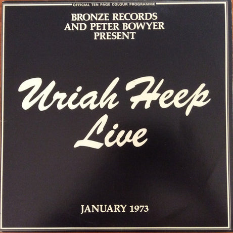 Uriah Heep : Uriah Heep Live (2xLP, Album, RE, Gat)