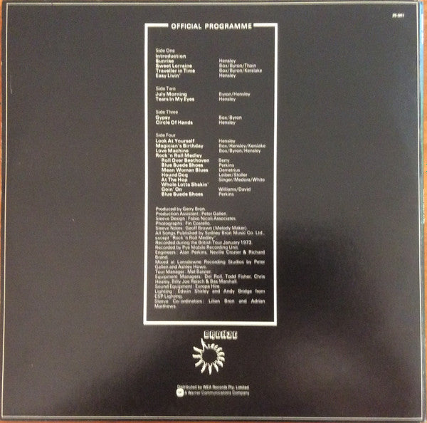 Uriah Heep : Uriah Heep Live (2xLP, Album, RE, Gat)