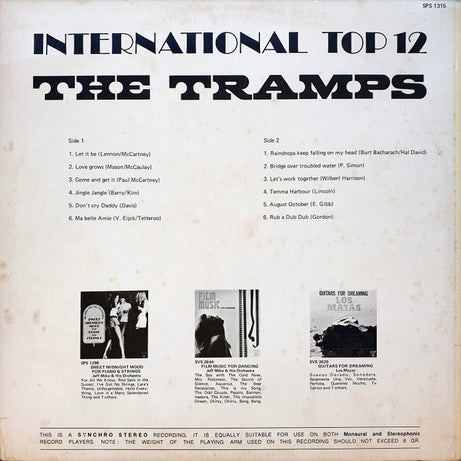The Tramps (9) : International Top 12 (LP)