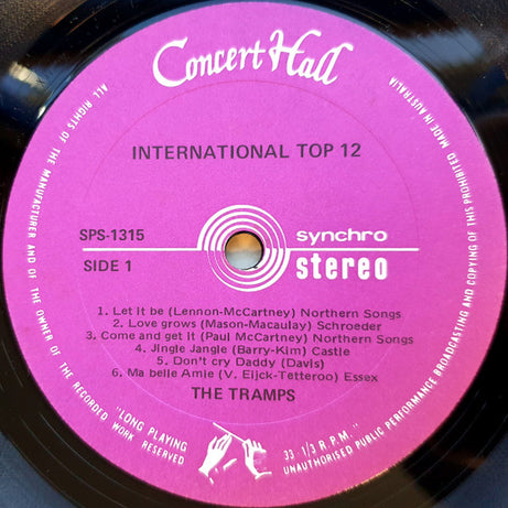 The Tramps (9) : International Top 12 (LP)
